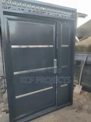 Solid Steel. Doors. Double Plated Sound Proof . Wood Steel Mix Doors.