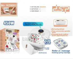 Dsp 450w Foot Bath Massager 7.7l