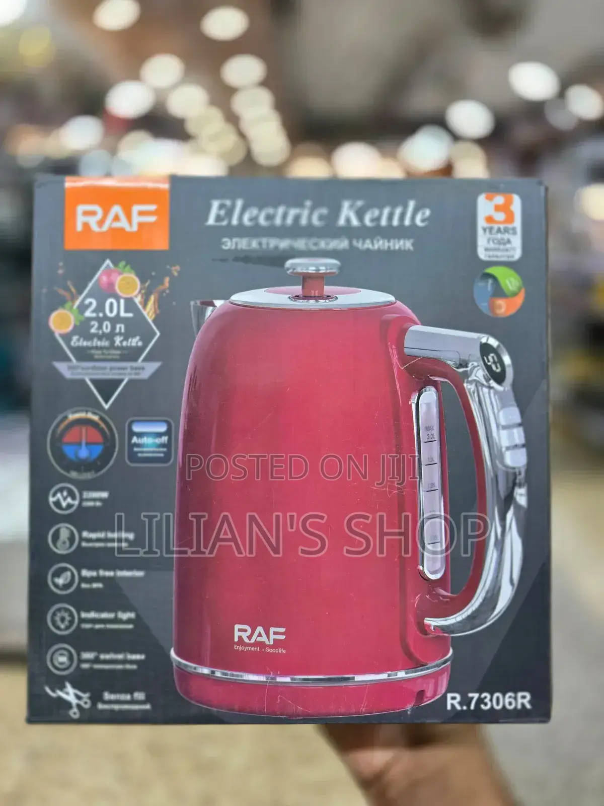 Raf Electric Kettle -R-7306r