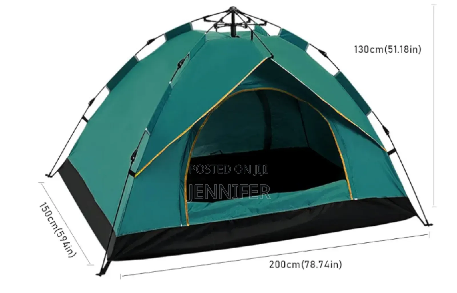 3 People Automatic Camping Tent