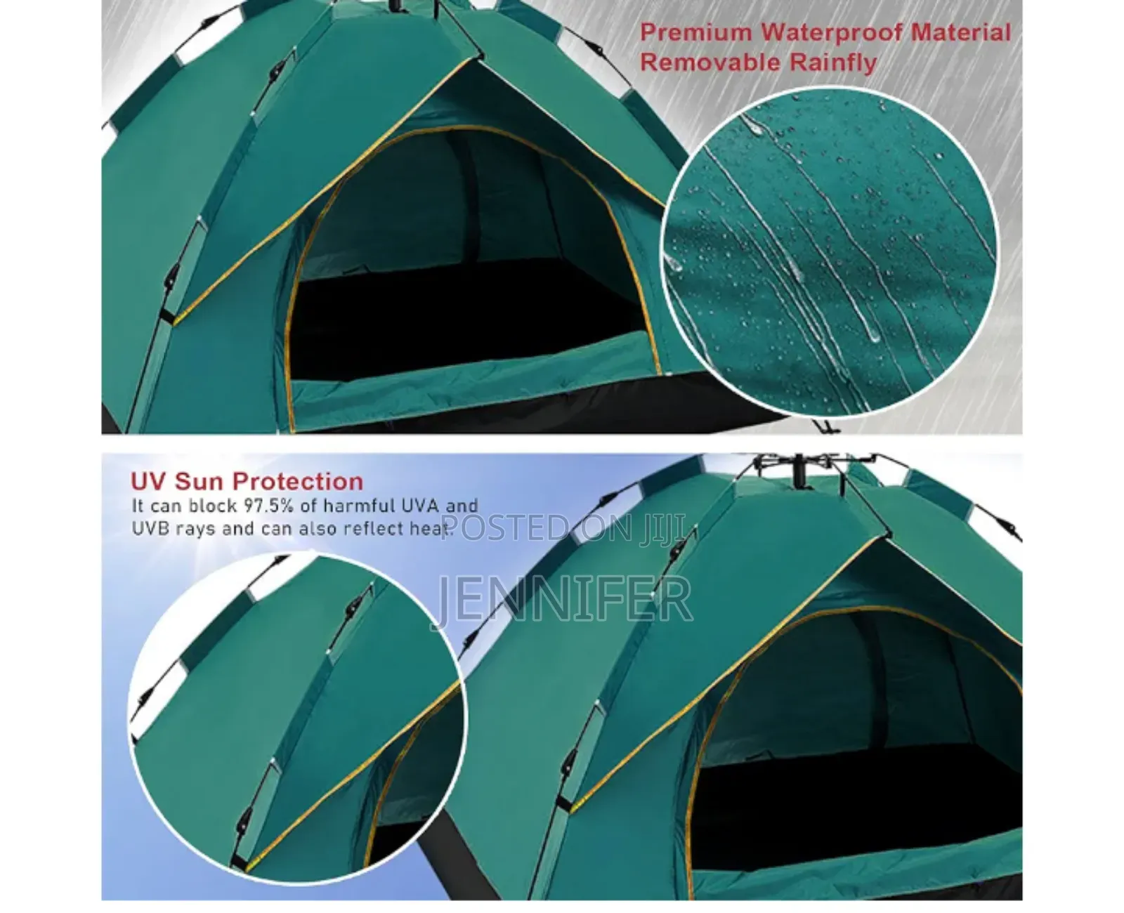 3 People Automatic Camping Tent
