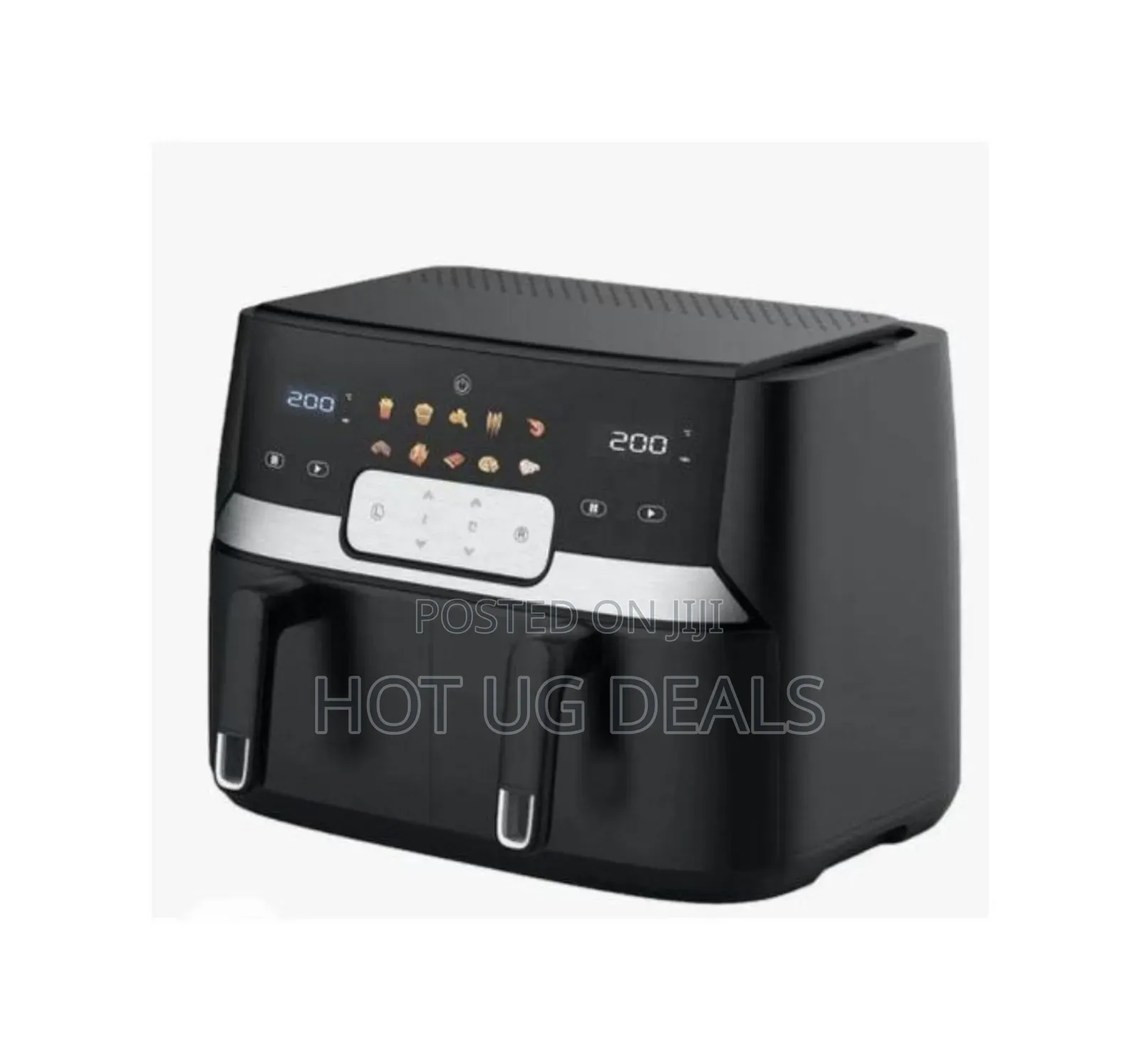 DSP 10l Double 5 + 5 Digital Air-Fryer With 2 Baskets Oven