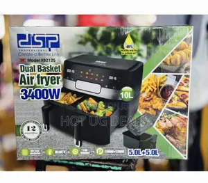 DSP 10l Double 5 + 5 Digital Air-Fryer With 2 Baskets Oven