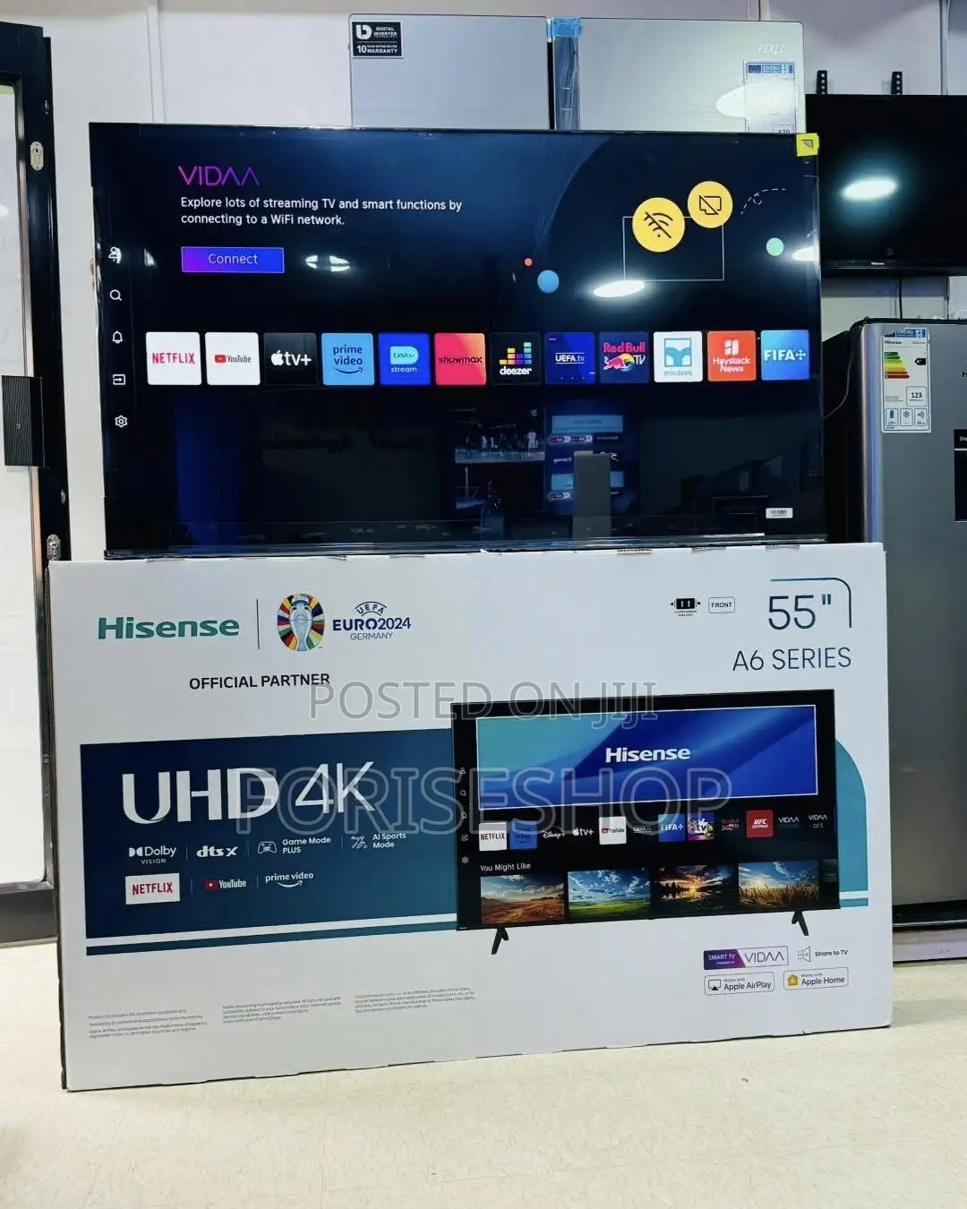 Hisense 55inch Uhd A6 Smart Tv 5yr Warranty