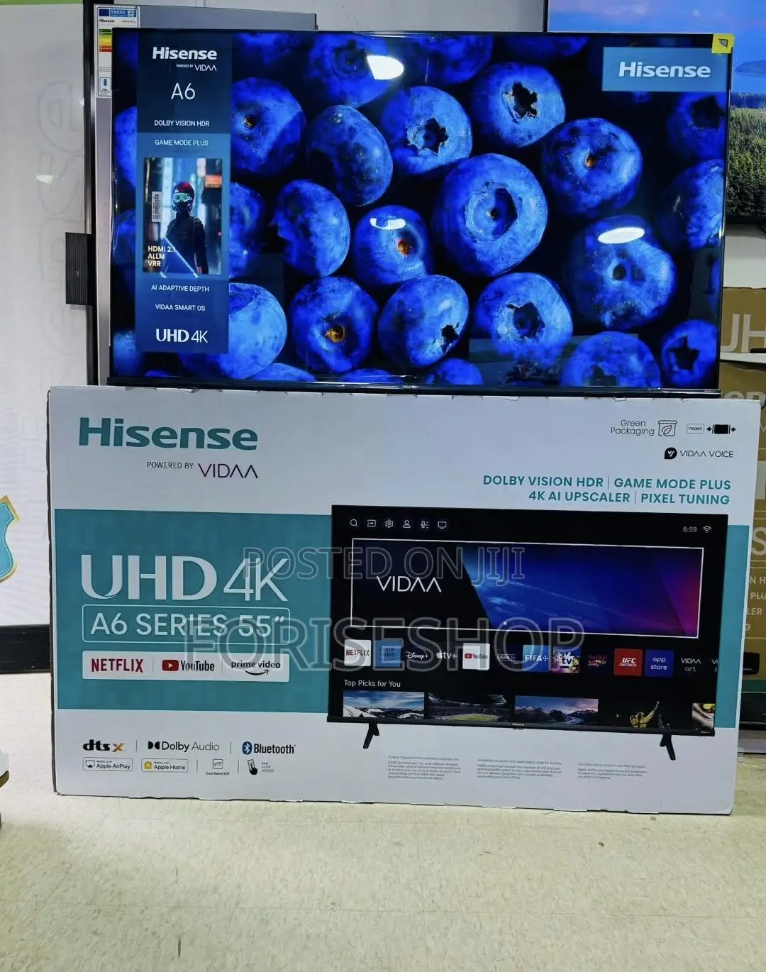 Hisense 55inch Smart TVS 2026 Model