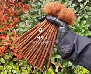 M J Dreadlock Extensions.Brown Color, Neat Brief