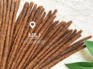 M J Dreadlock Extensions.Brown Color, Neat Brief