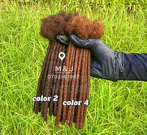 M J Dreadlock Extensions.Brown Color, Neat Brief