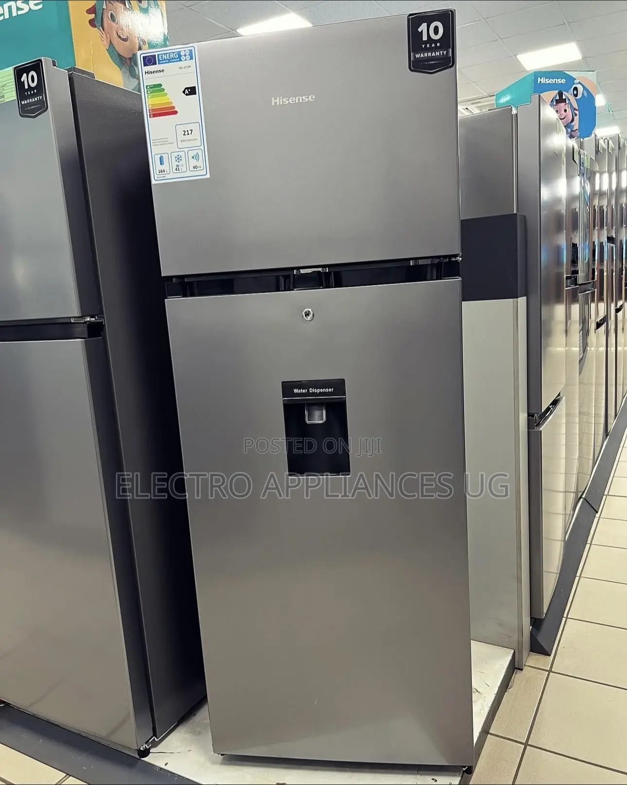 Hisense 270l Double Door Refrigerator