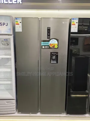 719ltrs SPJ Matte Grey Side by Side Fridge at 40% Discount