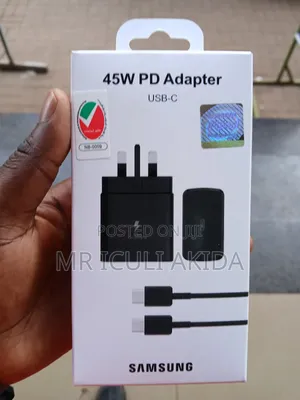 Samsung Original 45w Pd Super Fast Charger Adapter C to C
