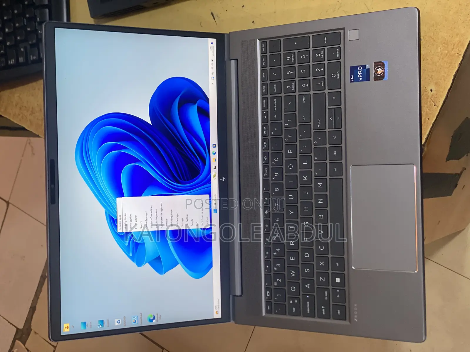 New Laptop HP ZBook Power G9 I7 16GB Intel Core I7 SSD 1T