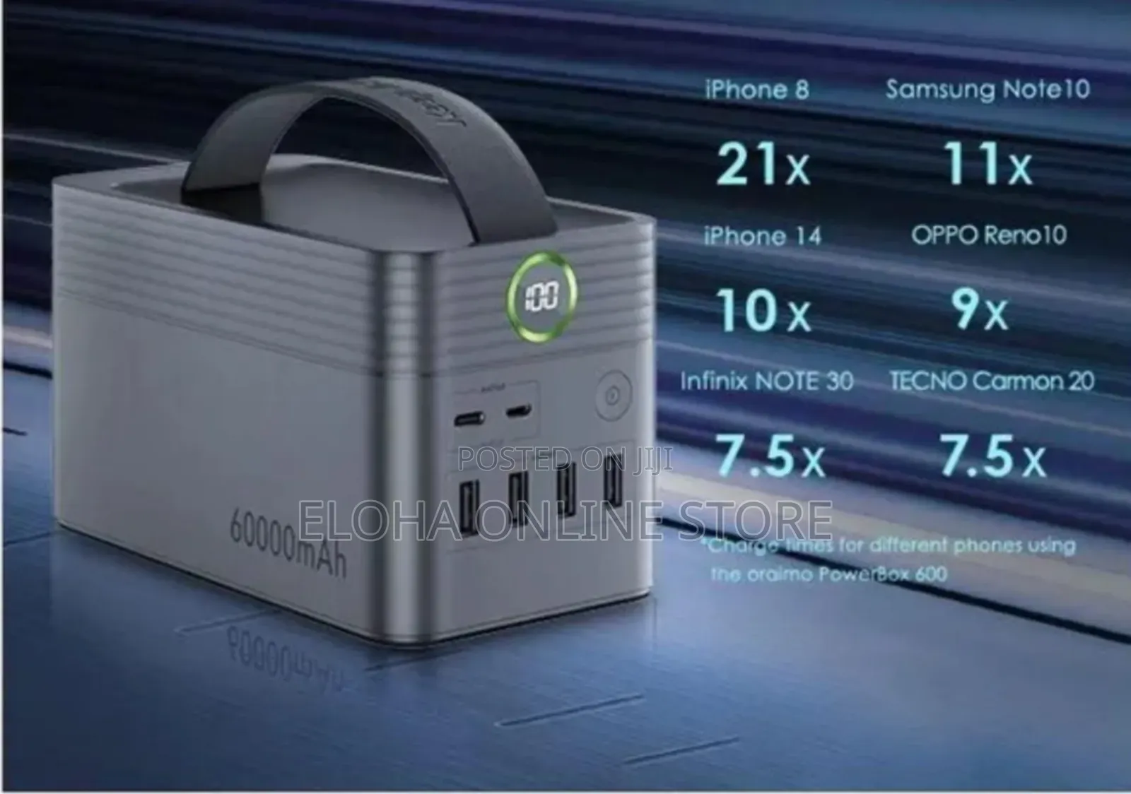 Oraimo Powerbox 60000mah 22.5w Power Bank