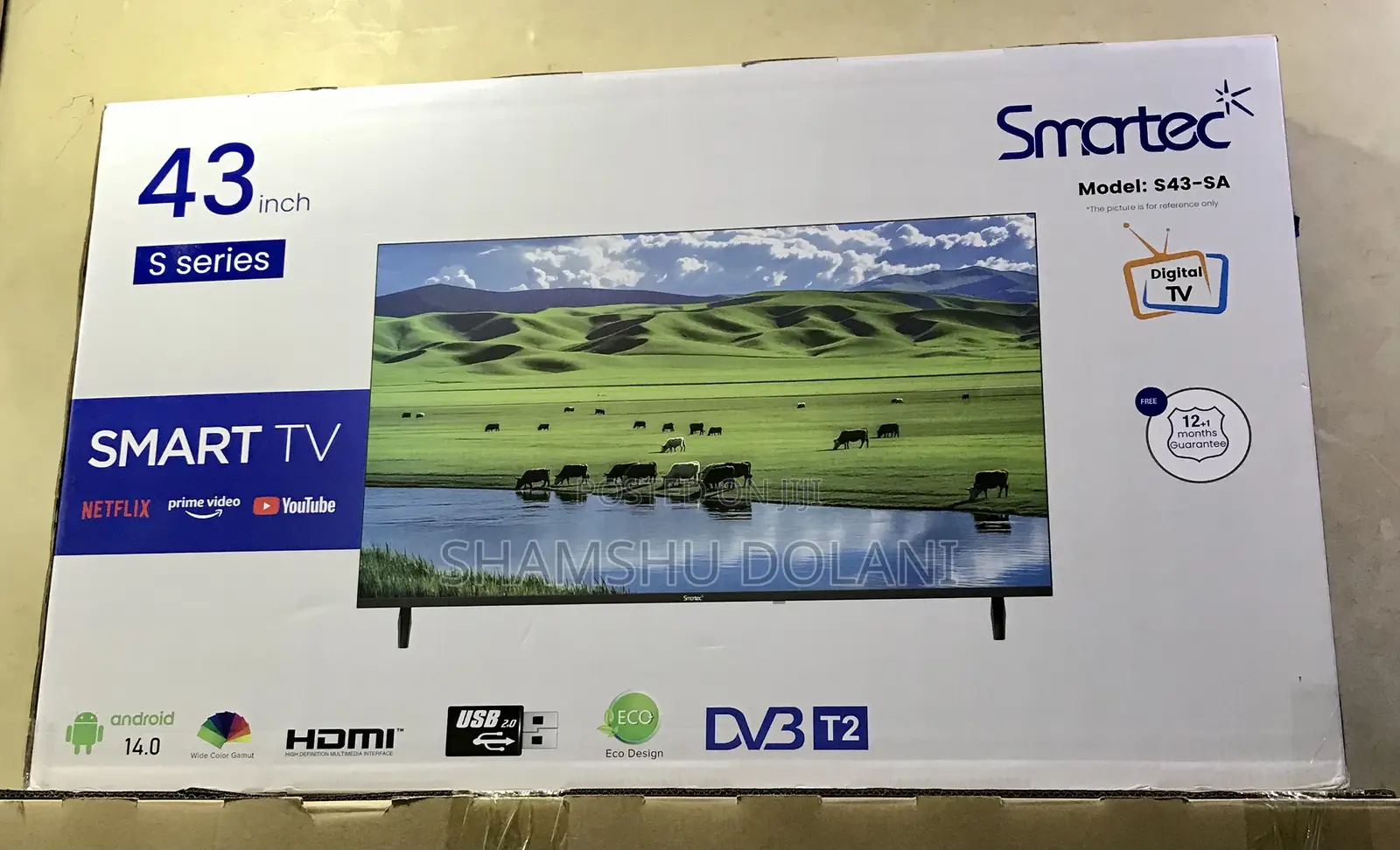 Smartec 43” Smart Tv