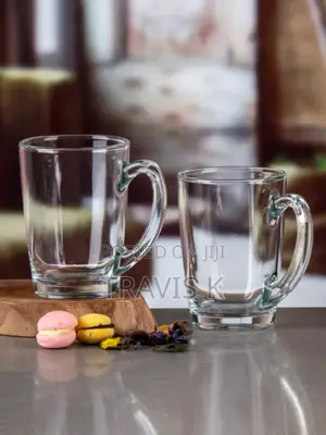 6pcs Latte/Coffee/Tea Glass Mugs