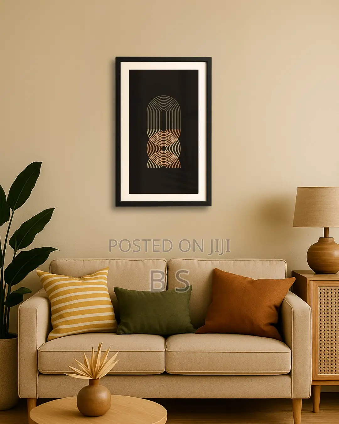 Geometric Boho Wall Frames | Wall Art