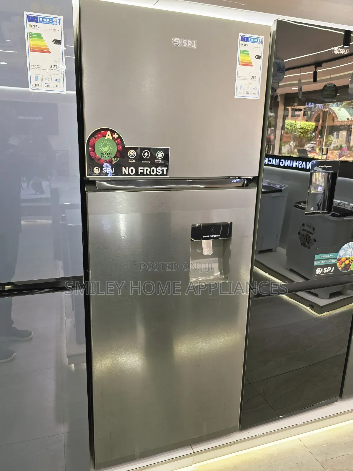 370ltrs SPJ Double Door Refrigerator Frost Free at Discount