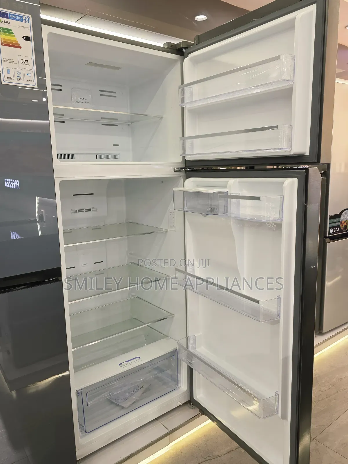 370ltrs SPJ Double Door Refrigerator Frost Free at Discount