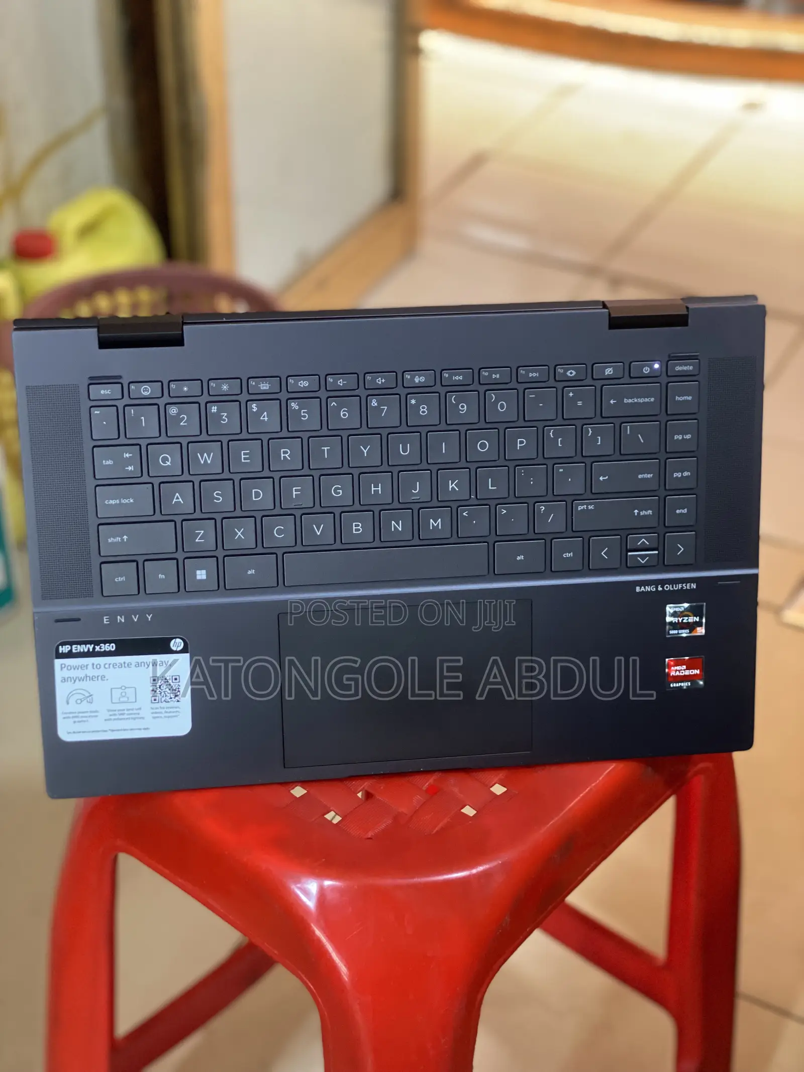New Laptop HP Envy 15 16GB AMD Ryzen 5 SSD 500GB