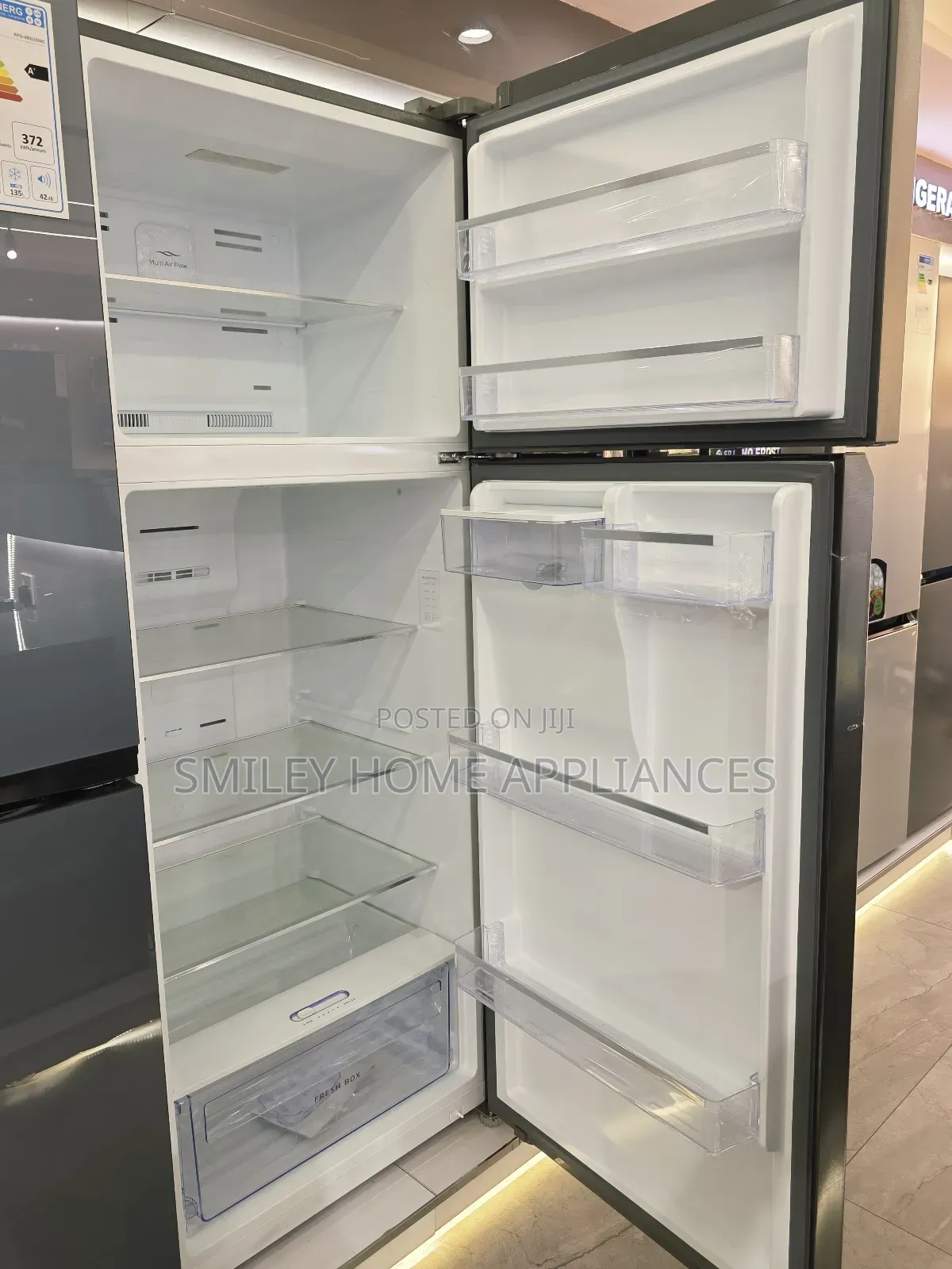 SPJ 370ltr Fridge Stainless Steel Frost Free at 20% Discount