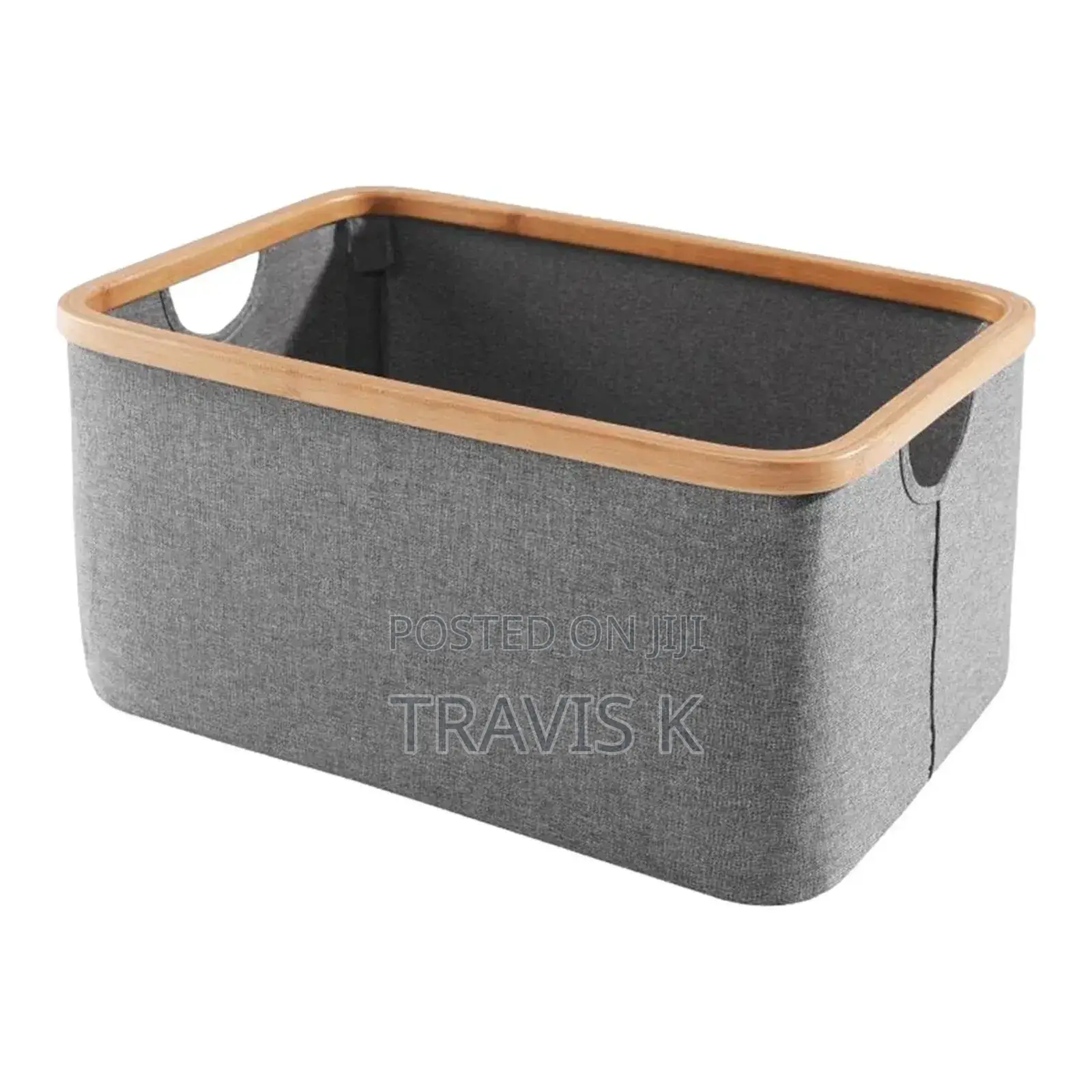 Collapsible Laundry Washing Baskets- Grey