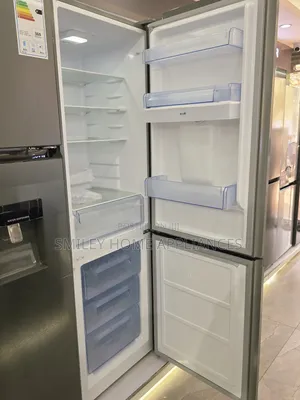 369ltr SPJ Black Mirror Finish Doubledoor Fridge at Discount