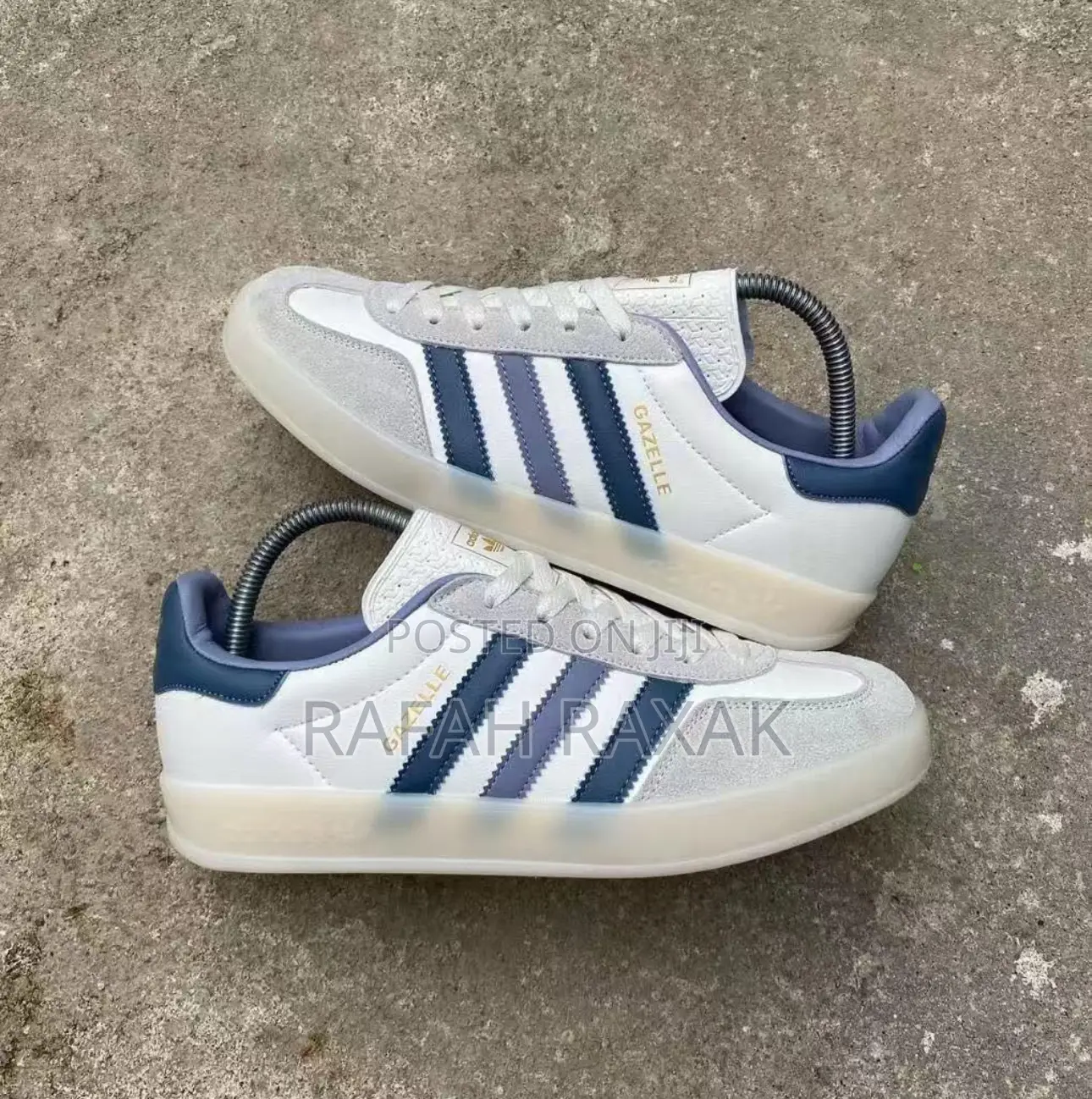 Original Classic Adidas Gazelle Leather Sneakers