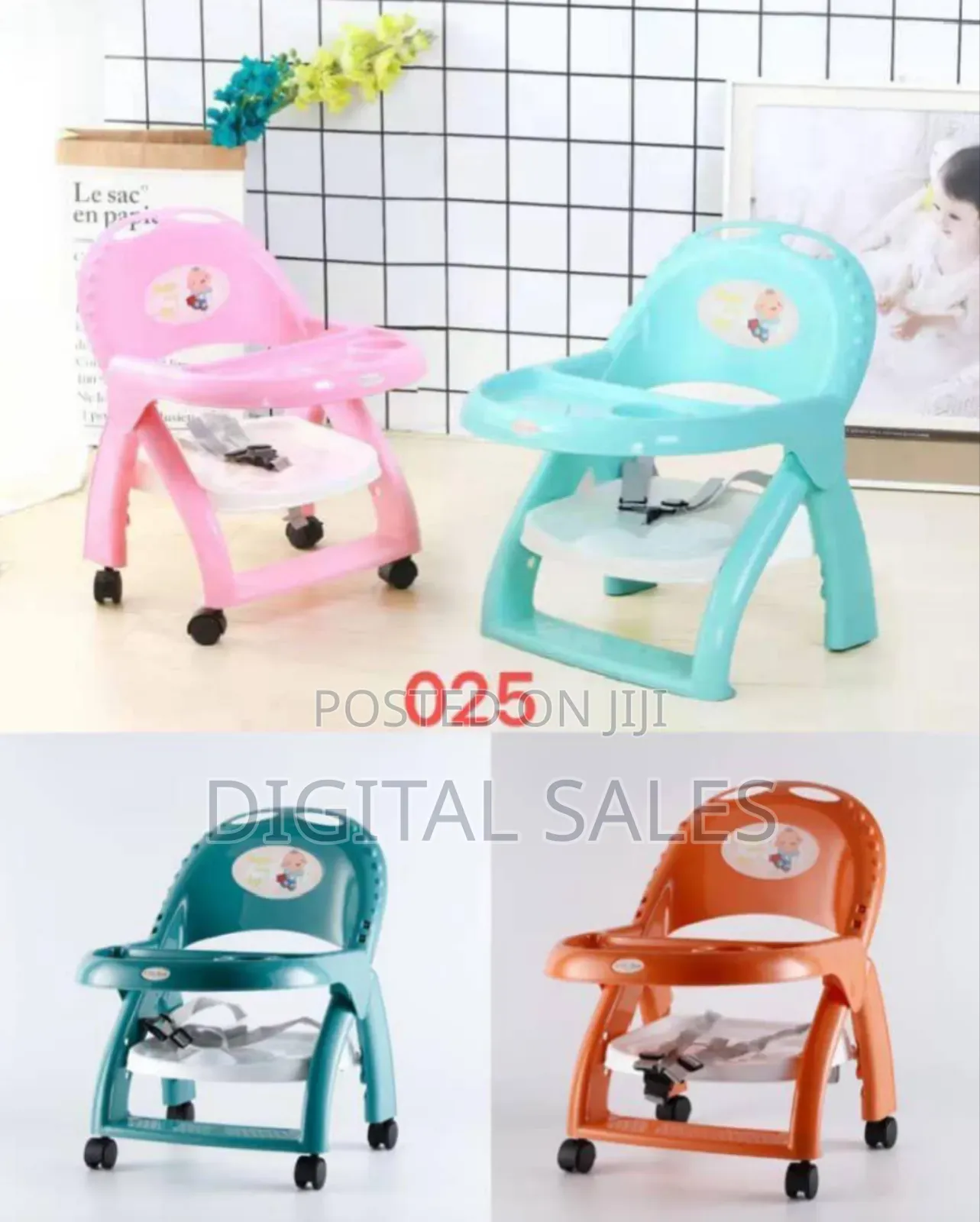 Mini-Feeding Chair/Baby Feeding Chair With Wheels