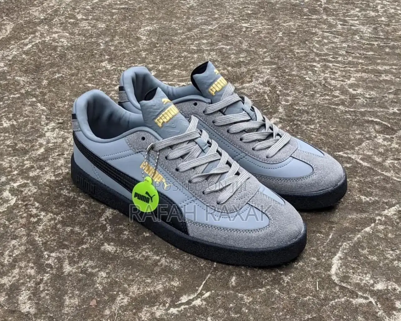 Original Men’S Grey Puma Club 2 Era Casual Sneakers