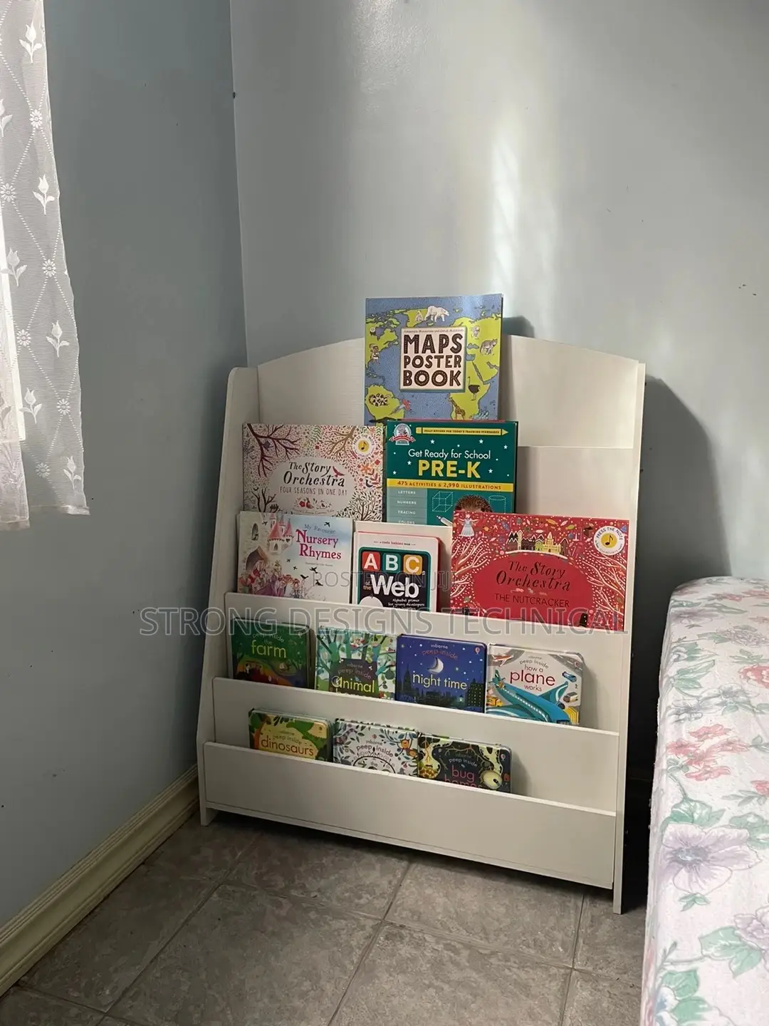 Children’S Bookshelf. Kids Bookcase