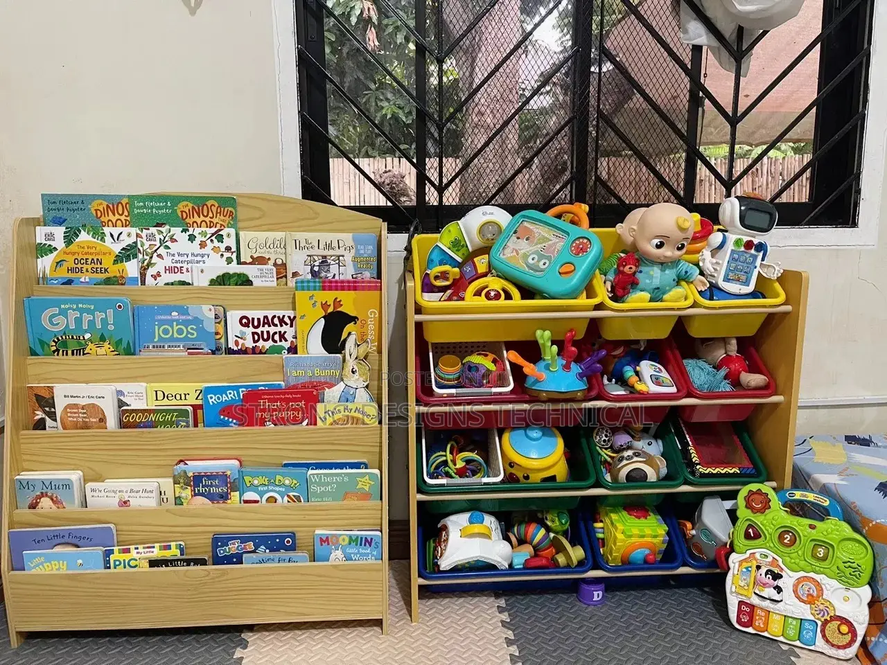 Children’S Bookshelf. Kids Bookcase