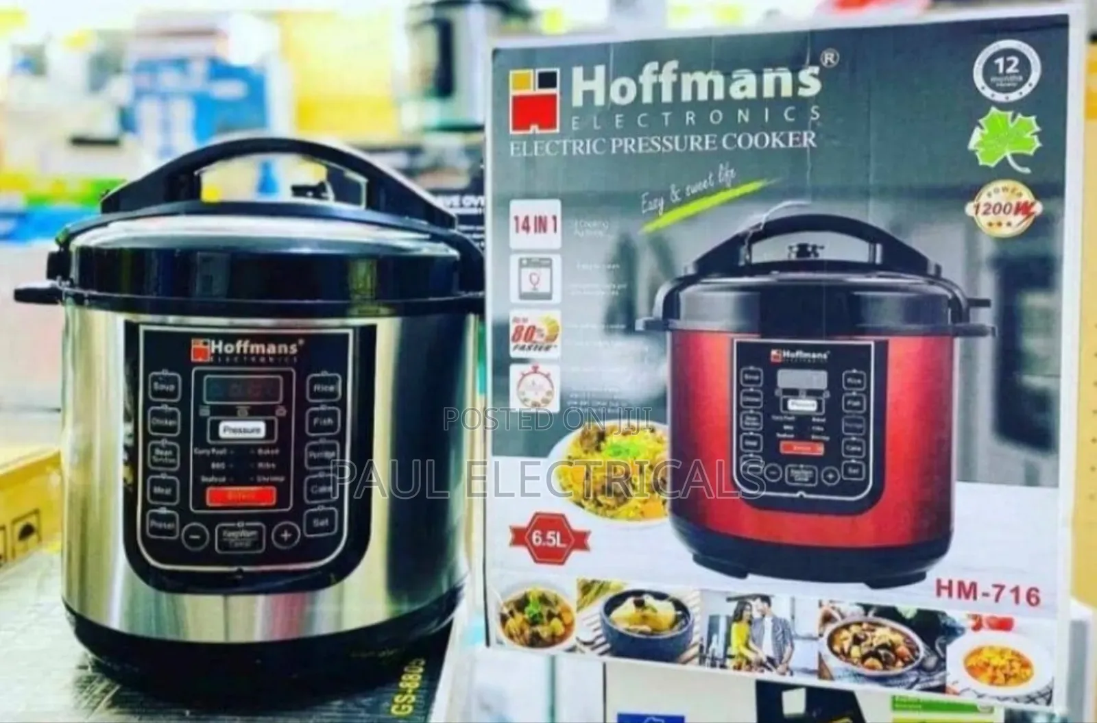 Hoffman Pressure Cooker 6.5l