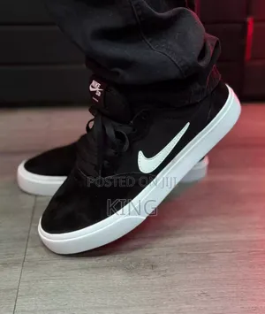 Nike Sb Chron Black and White