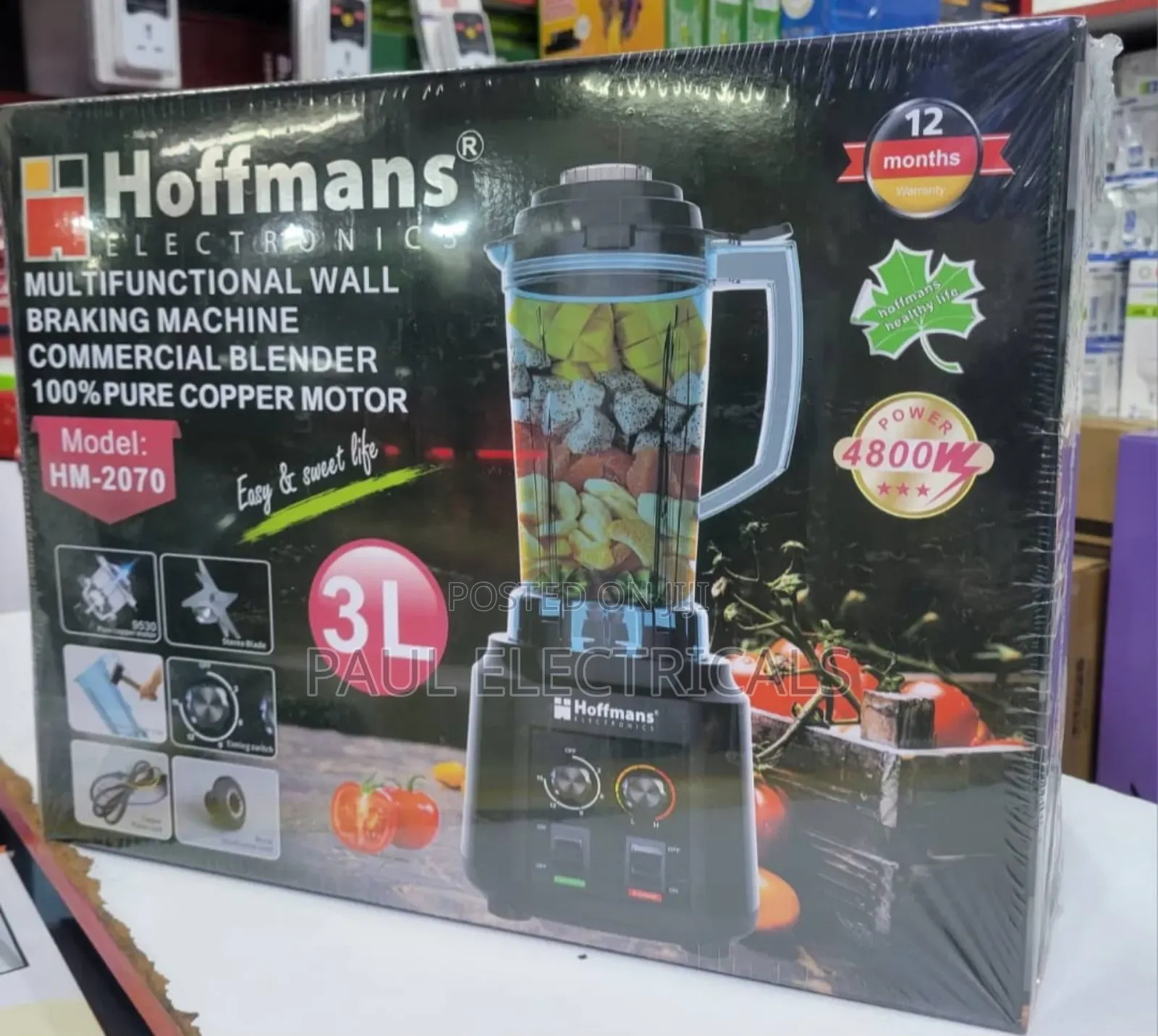 Hoffman Blender 3l