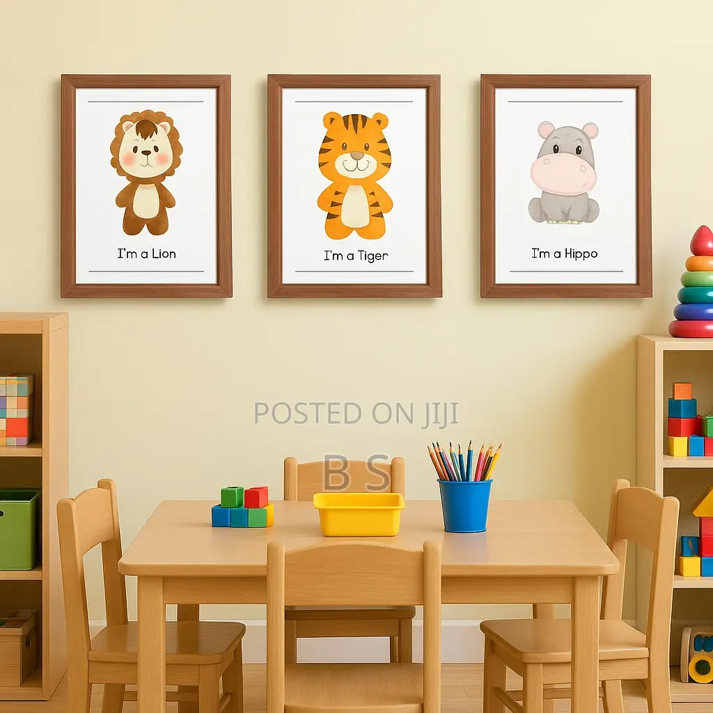 Beautiful Framed Children's Artwork - Children's Wall Art