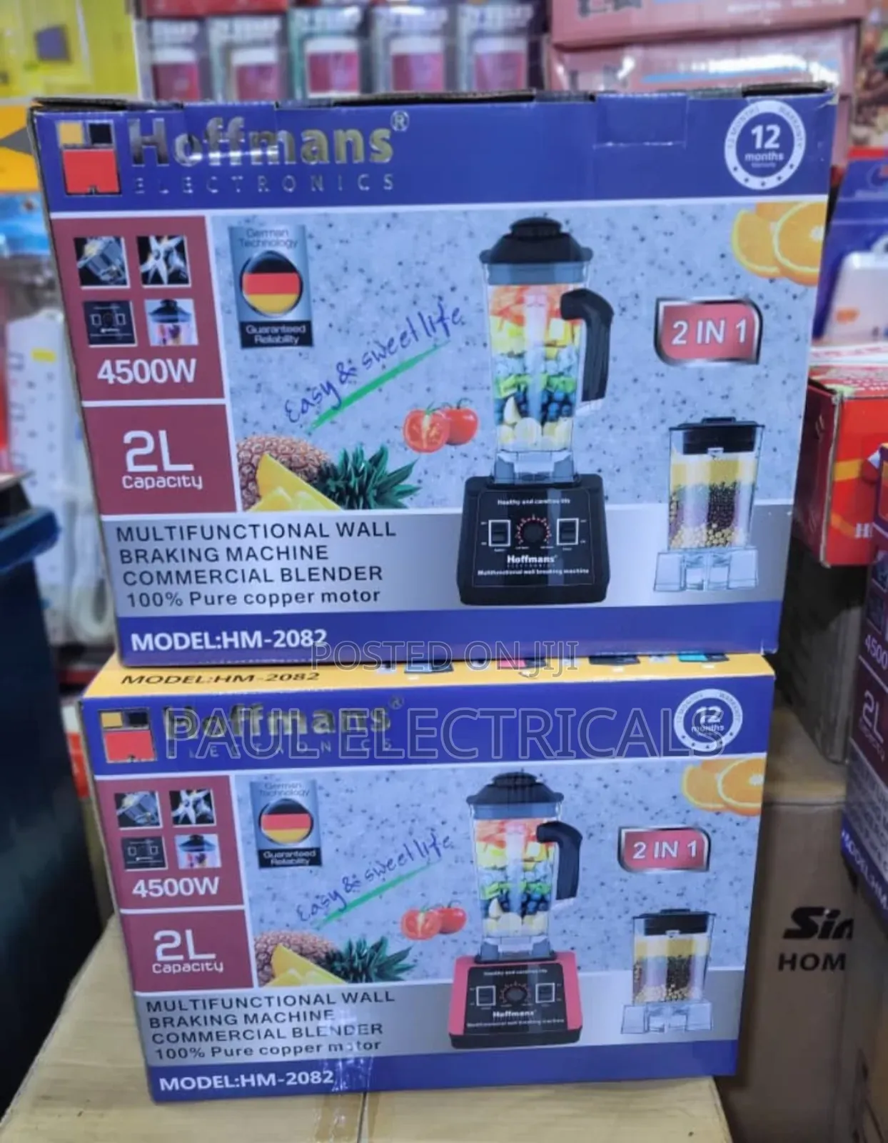 Hoffman Commercial Blender 2l