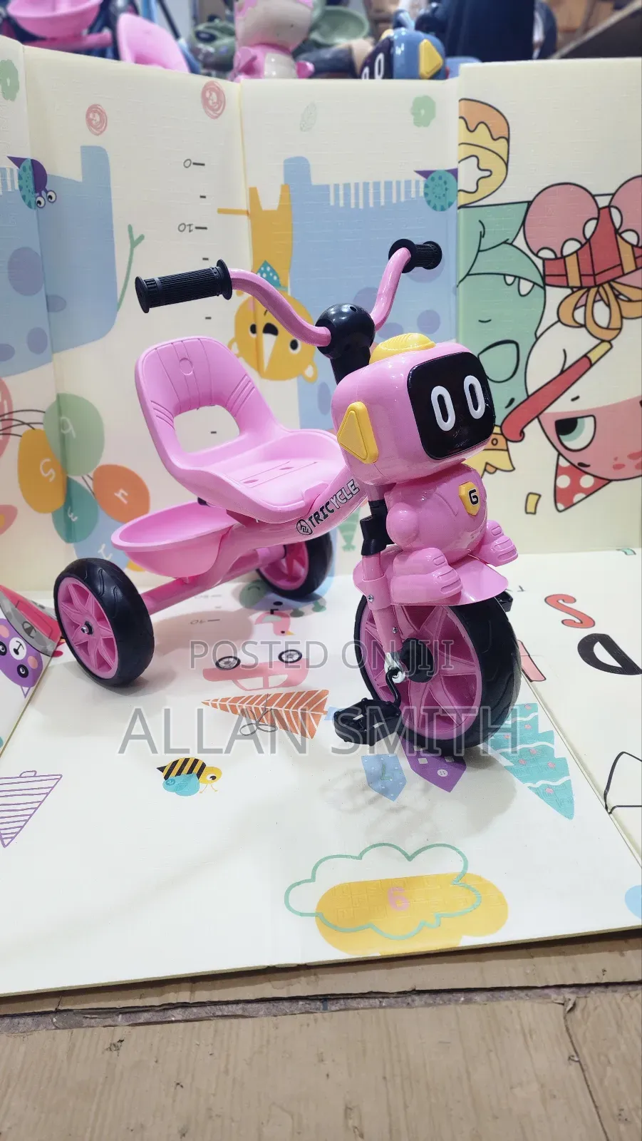 New Pink Kids Tricycles