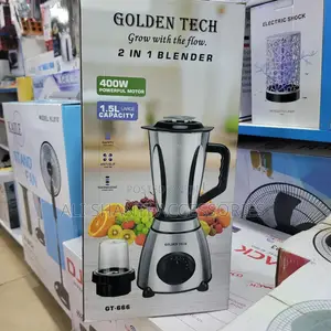 Golden Tech Stainless 2 in 1 Blender