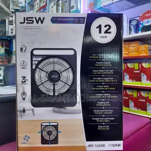 JSW Rechargeable Box Fan/Box Fans