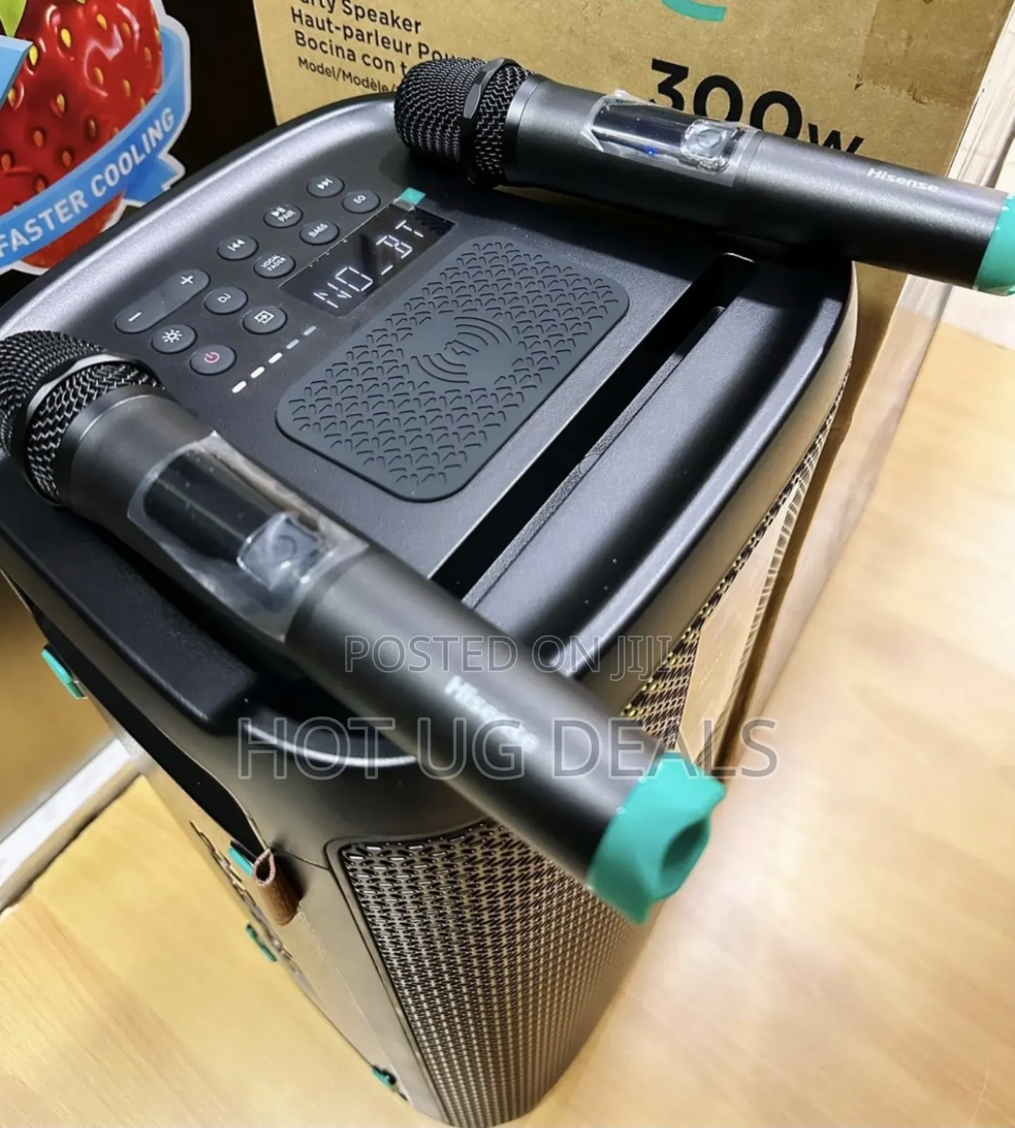 Hisense Wireless Partybluetooth Speaker -black