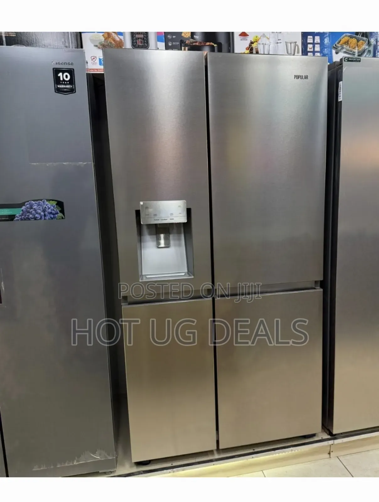 Pixel 670 Litres Side-by-Side Refrigerator With Dispenser