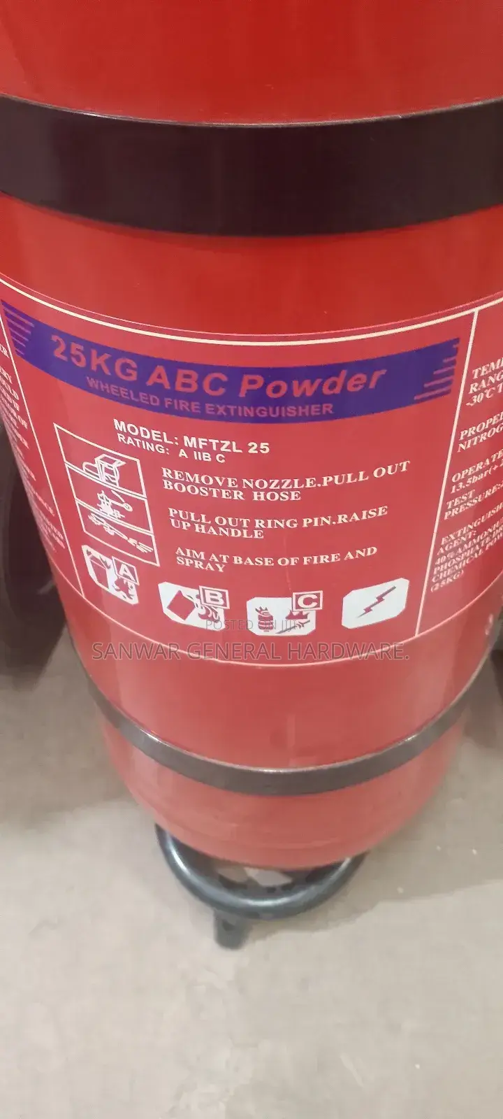 25kg,Fire Extinguishers(Powder)