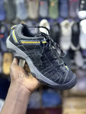 Original Men’S Black Teva Casual Leather Shoes