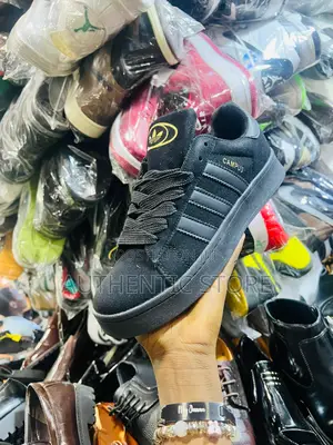Photo - Black Plain Adidas Campus