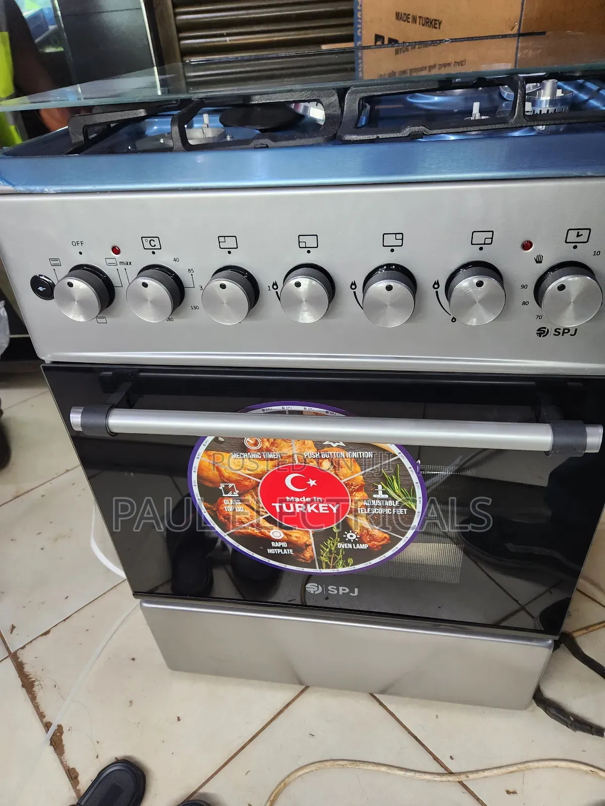 SPJ 3+1 60 by 60 Cooker