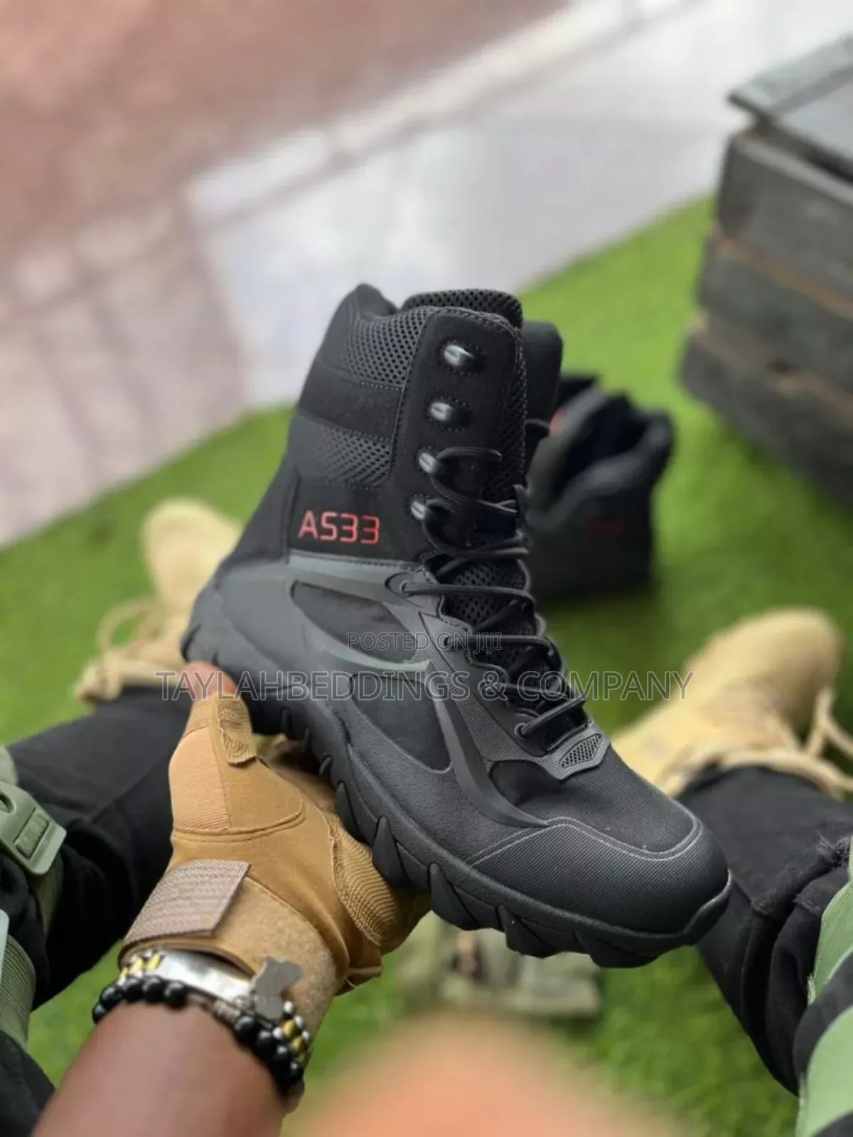 As33 Hinking Boot Heavy Duty Men Shoe