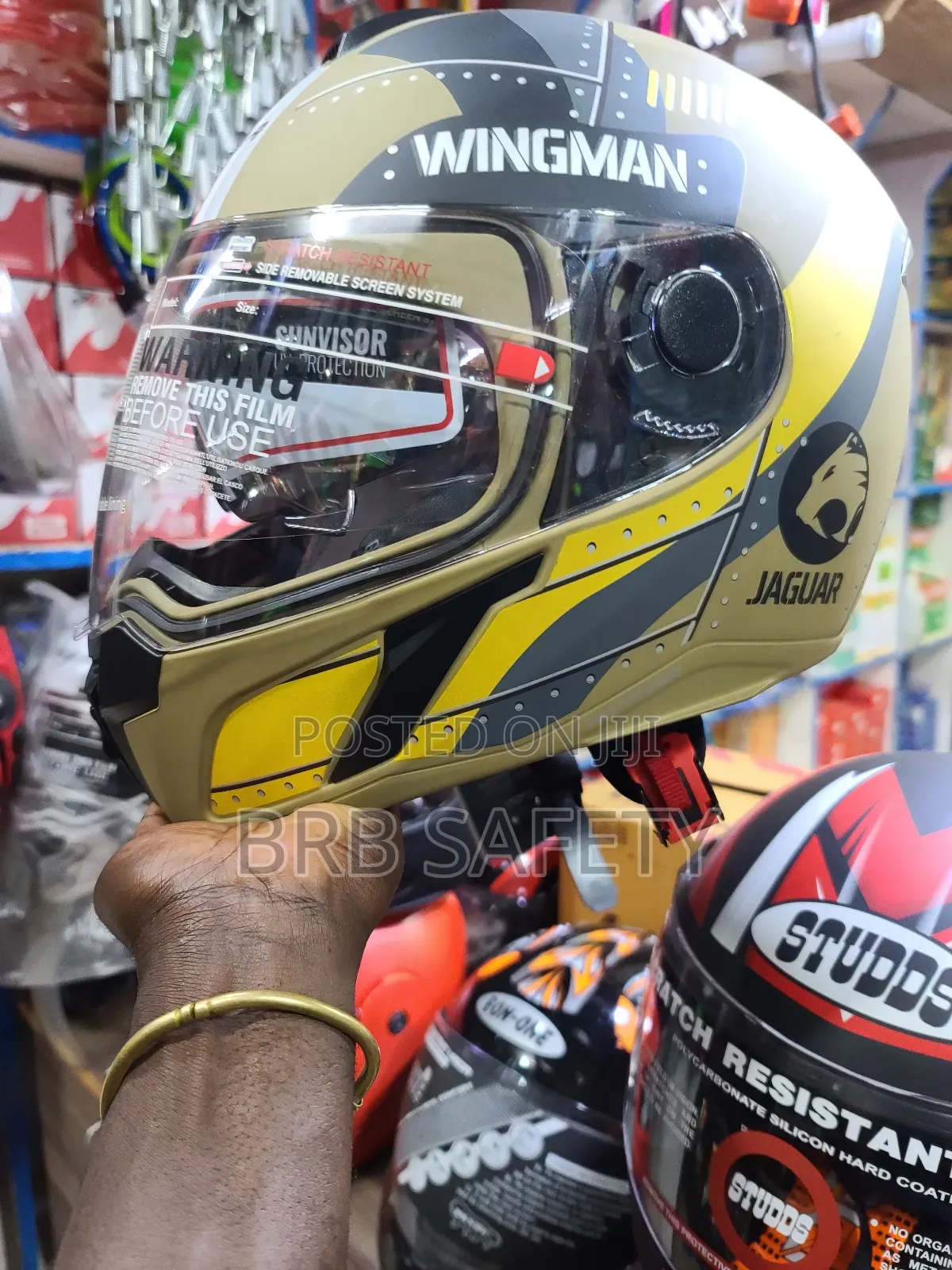 Riding Helmet Wingman