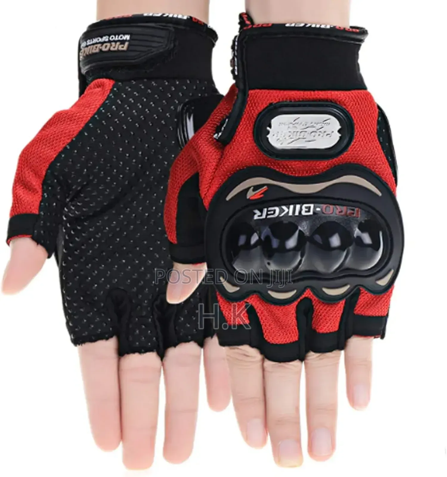 Pro-biker Half-finger Motorcycle Glove
