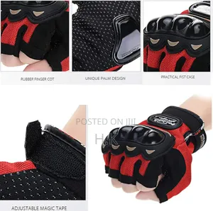 Pro-biker Half-finger Motorcycle Glove