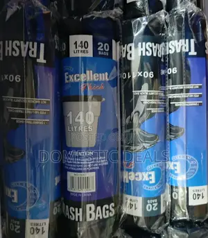 140 Litres Excellent Trash Bags